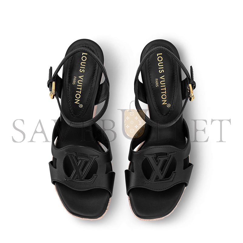 LOUIS VUITTON LV ISOLA WEDGE SANDAL 1ACI8E